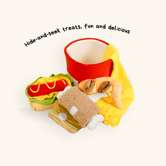 Snack Bucket Sniffing Toy Set