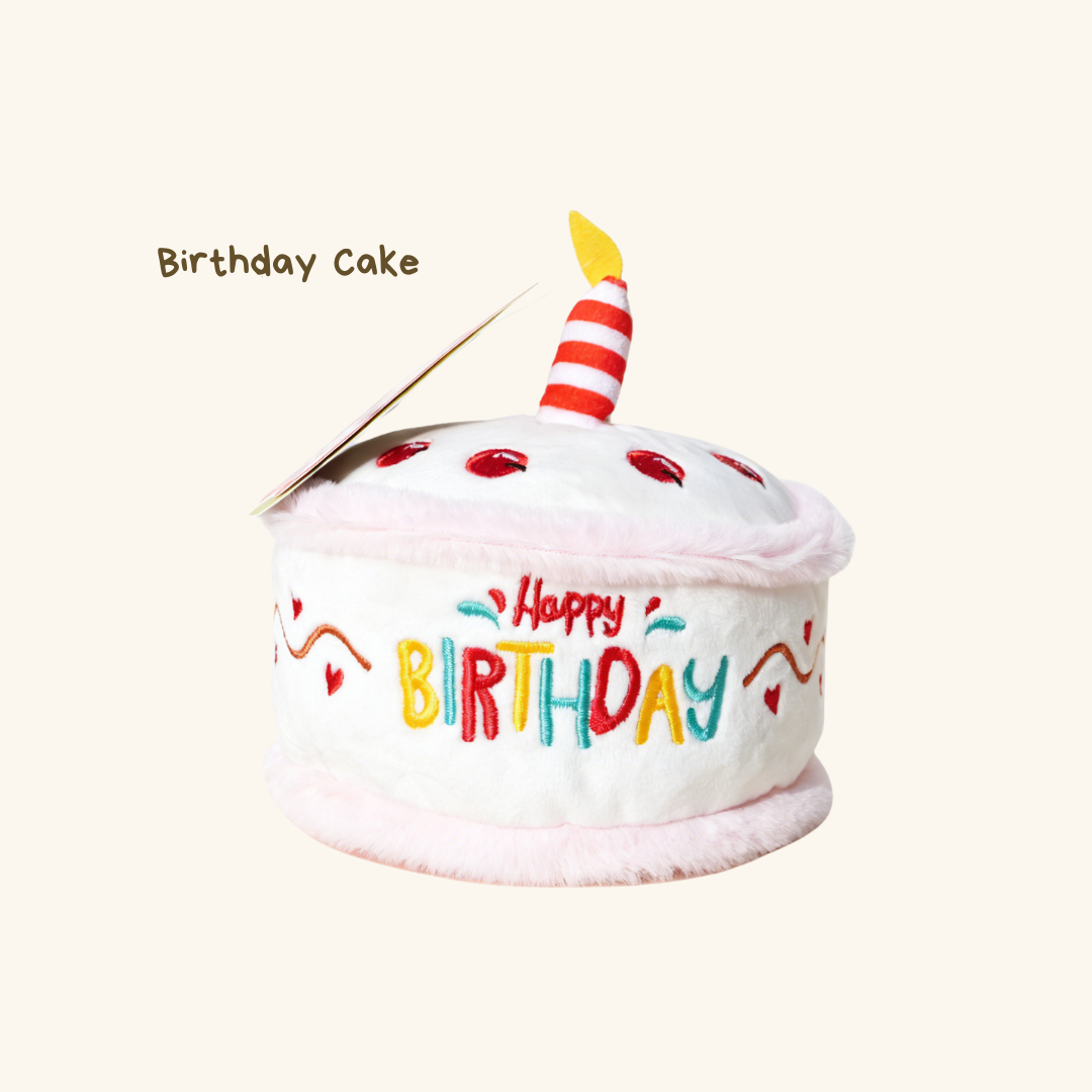 Magnum Ice Cream | Soda Cola | Birthday Cake Pet Sniff Toy for Dog & Cat