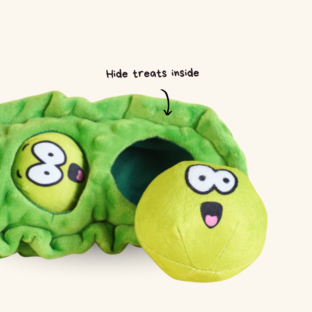 Pea Pocket Snack Pet Sniff Toy for Dog & Cat