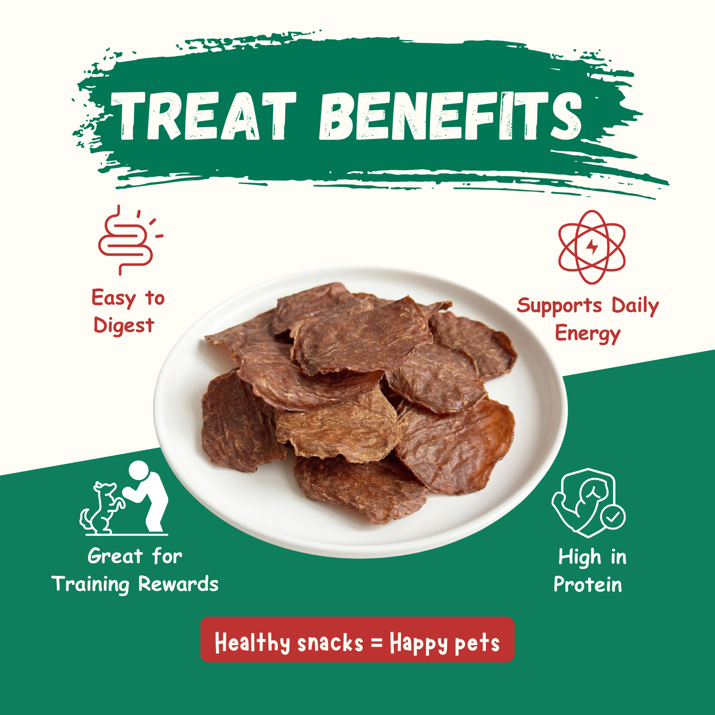 Duck or Chicken Protein Chips