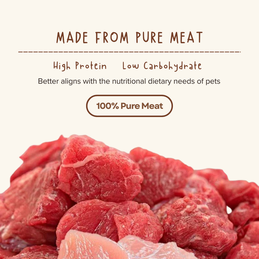 Freeze-Dried Chicken Cubes