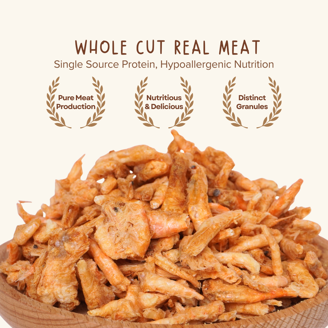 Premium Omega Krill Freeze Dried Pet Food Snacks Treat Cats & Dogs Doo Pets Doopets Dry Good Quality