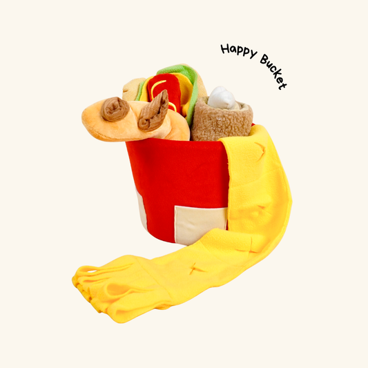 Snack Bucket Sniffing Toy Set