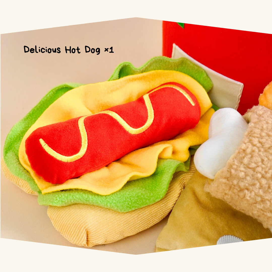 Snack Bucket Sniffing Toy Set
